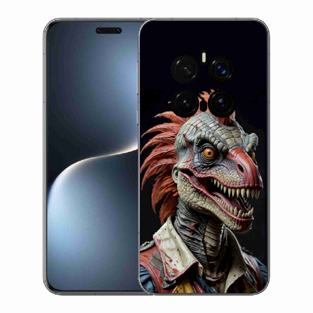 Gelový kryt mmCase na Honor Magic 7 Pro 5G - punk dinosaurus