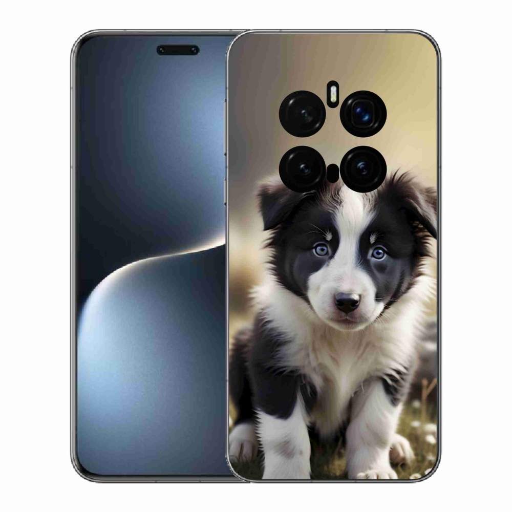 Gelový kryt mmCase na Honor Magic 7 Pro 5G - roztomilá border kolie