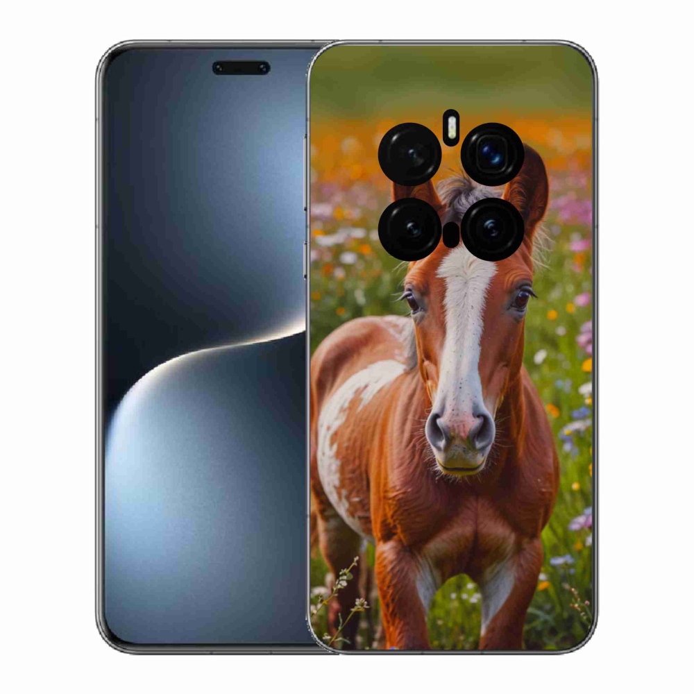 Gelový kryt mmCase na Honor Magic 7 Pro 5G - roztomilé hříbě