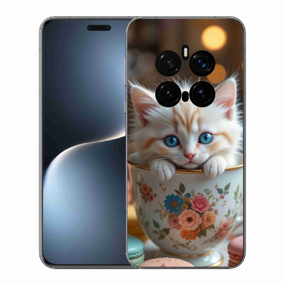 Gelový kryt mmCase na Honor Magic 7 Pro 5G - roztomilé kotě 6