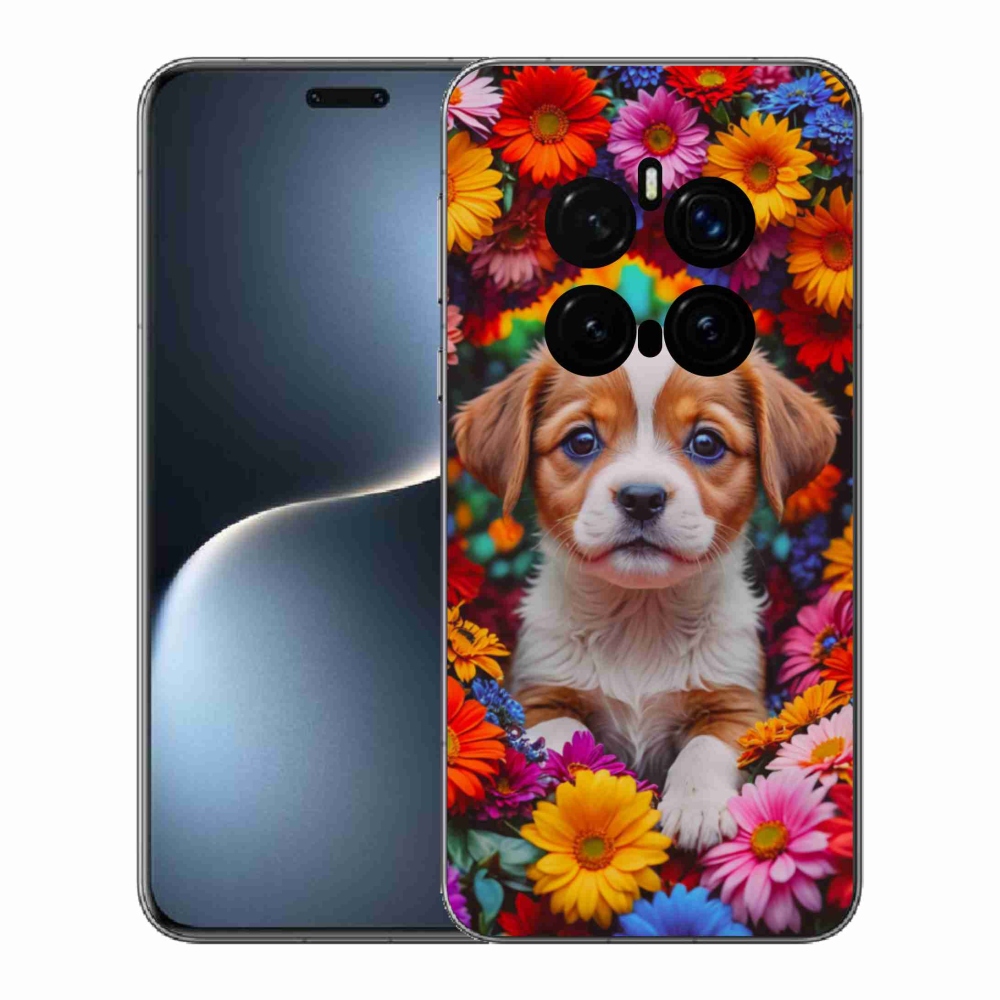 Gelový kryt mmCase na Honor Magic 7 Pro 5G - roztomilé štěně