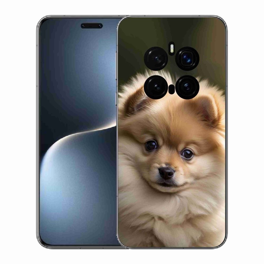 Gelový kryt mmCase na Honor Magic 7 Pro 5G - roztomilý pomeranian 2