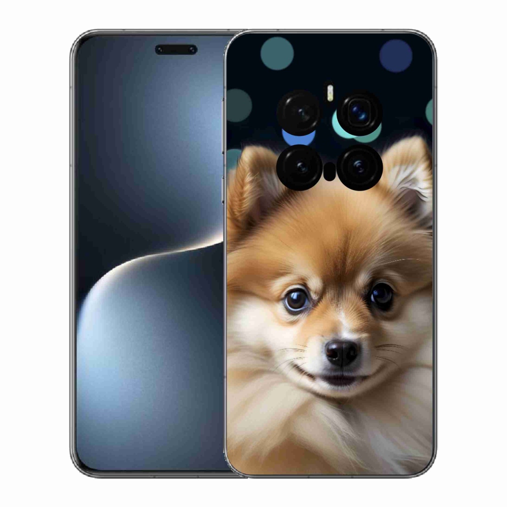 Gelový kryt mmCase na Honor Magic 7 Pro 5G - roztomilý pomeranian