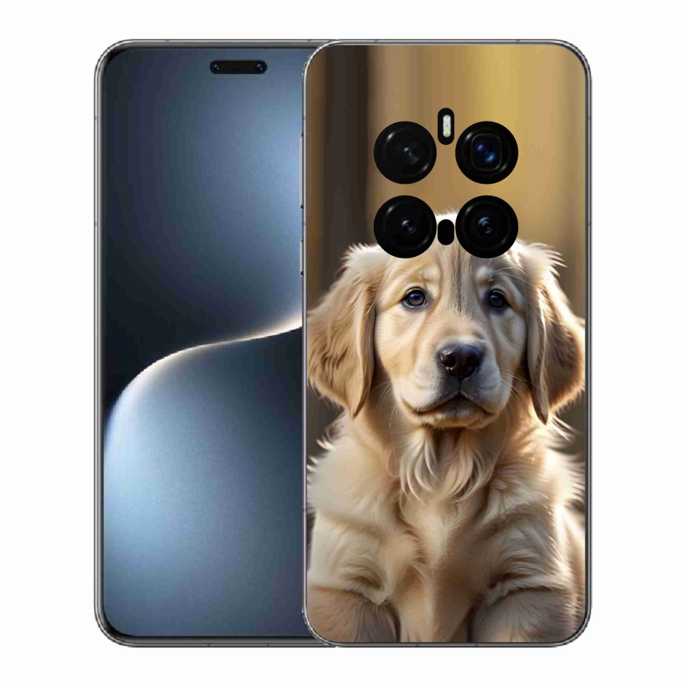 Gelový kryt mmCase na Honor Magic 7 Pro 5G - roztomilý zlatý retrívr