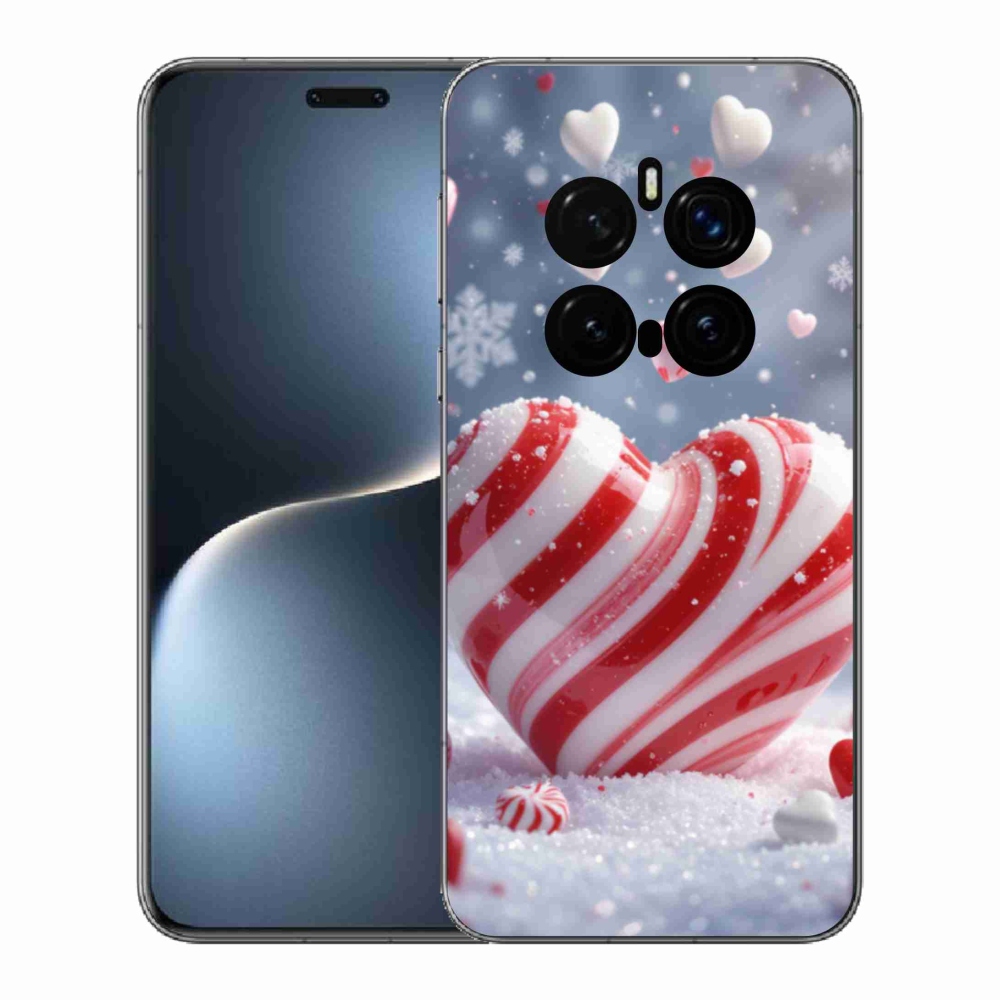 Gelový kryt mmCase na Honor Magic 7 Pro 5G - sladké srdce