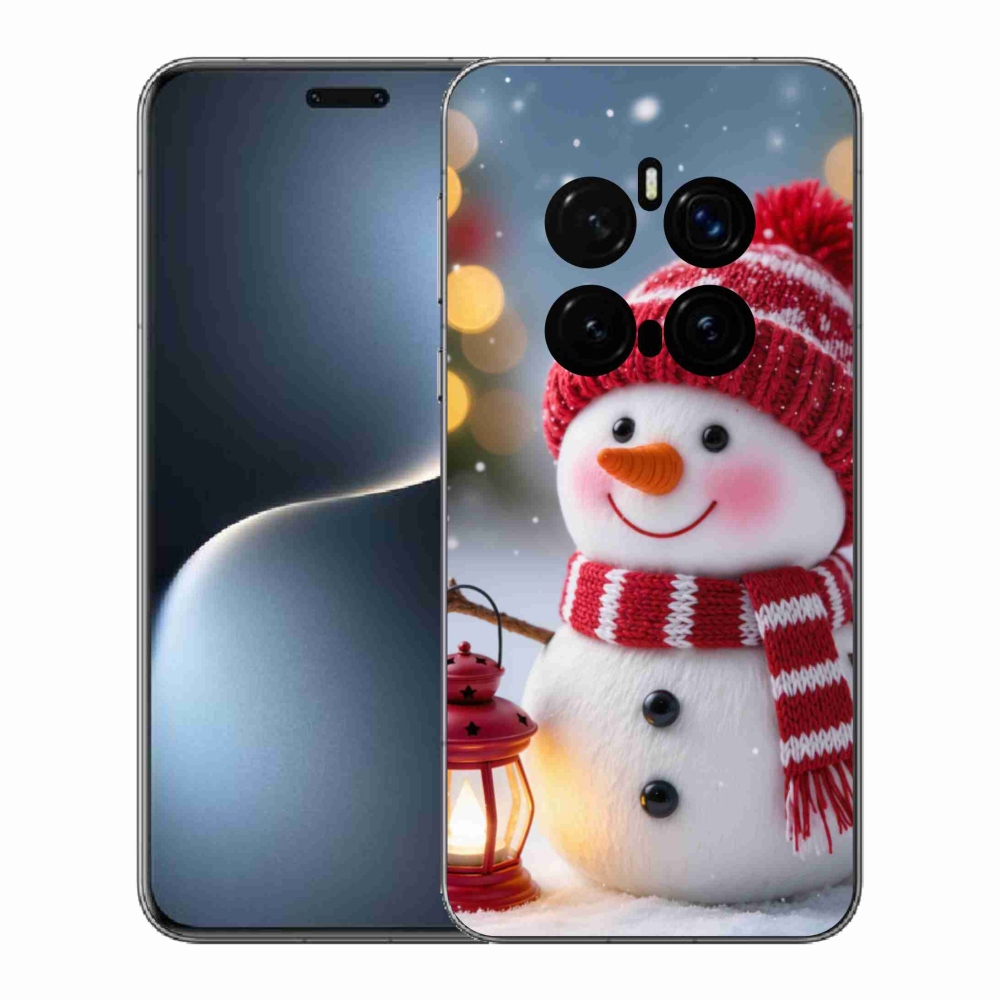 Gelový kryt mmCase na Honor Magic 7 Pro 5G - sněhulák 2