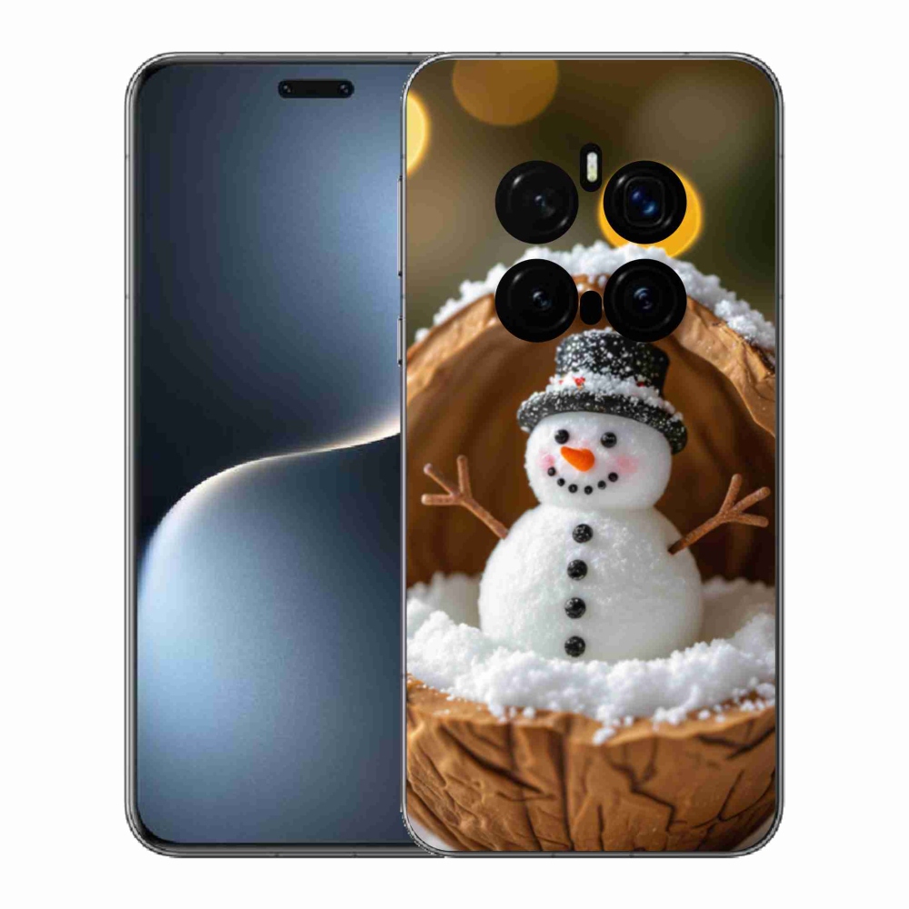 Gelový kryt mmCase na Honor Magic 7 Pro 5G - sněhulák 4