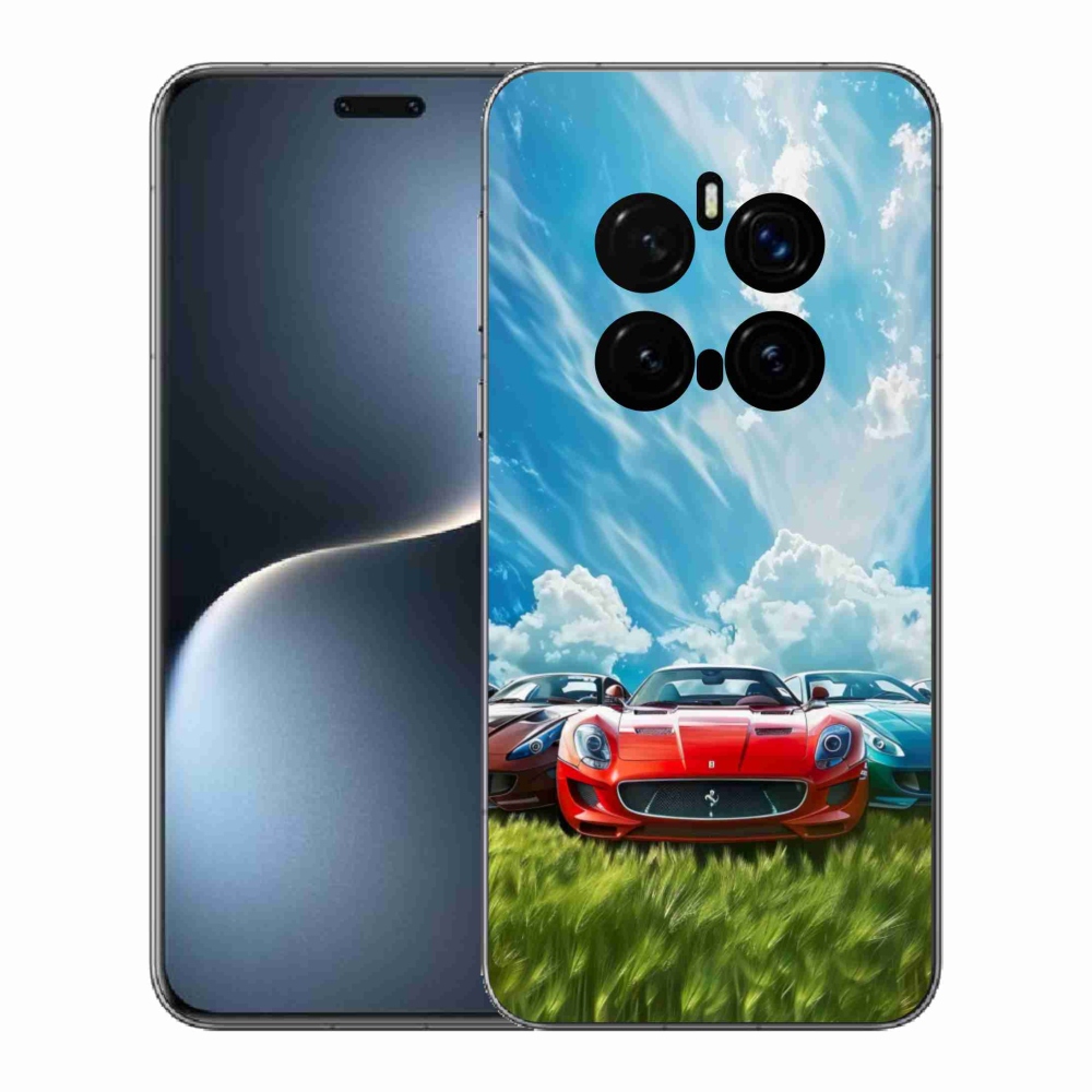 Gelový kryt mmCase na Honor Magic 7 Pro 5G - sportovní vozy