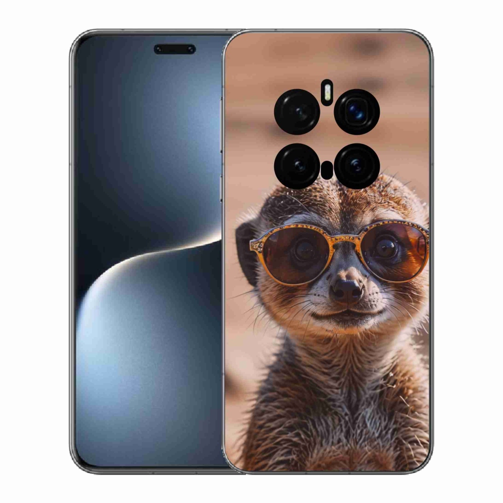 Gelový kryt mmCase na Honor Magic 7 Pro 5G - stylová surikata