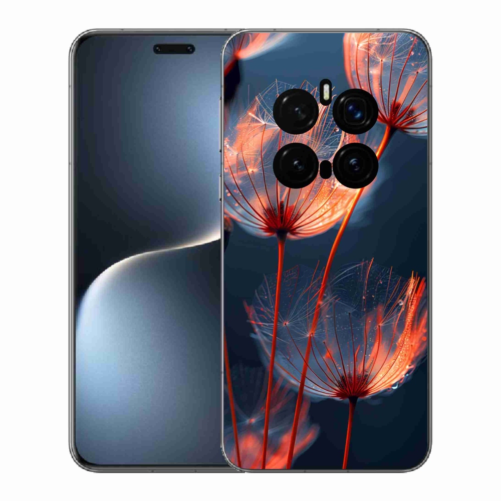 Gelový kryt mmCase na Honor Magic 7 Pro 5G - světélkující chmýří