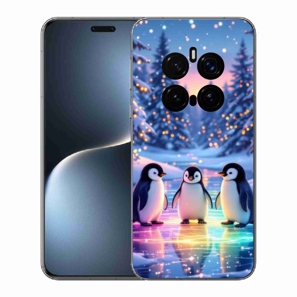 Gelový kryt mmCase na Honor Magic 7 Pro 5G - tučnáci