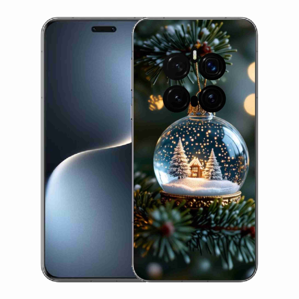 Gelový kryt mmCase na Honor Magic 7 Pro 5G - vánoční koule 2