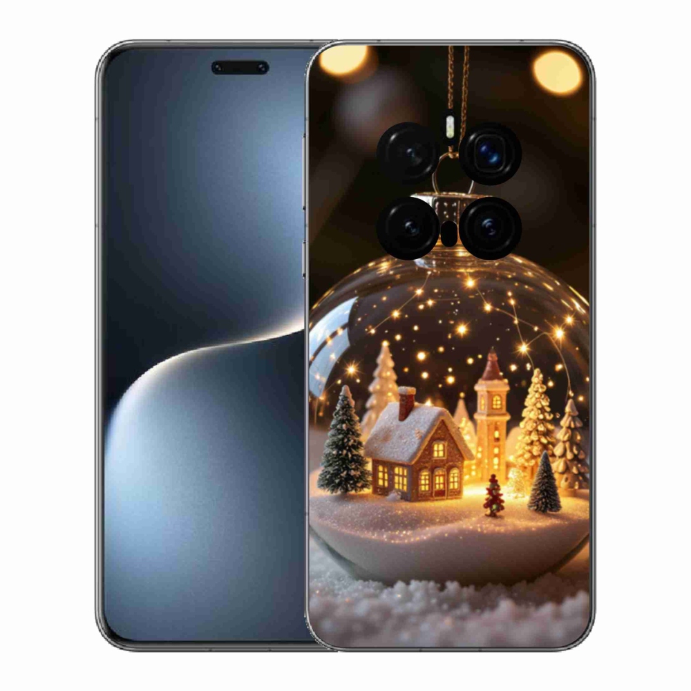 Gelový kryt mmCase na Honor Magic 7 Pro 5G - vánoční koule 3