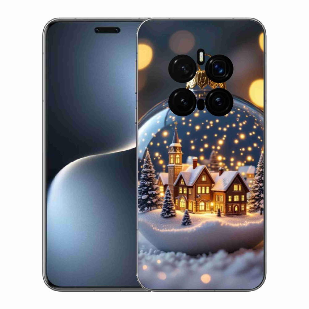 Gelový kryt mmCase na Honor Magic 7 Pro 5G - vánoční koule 4