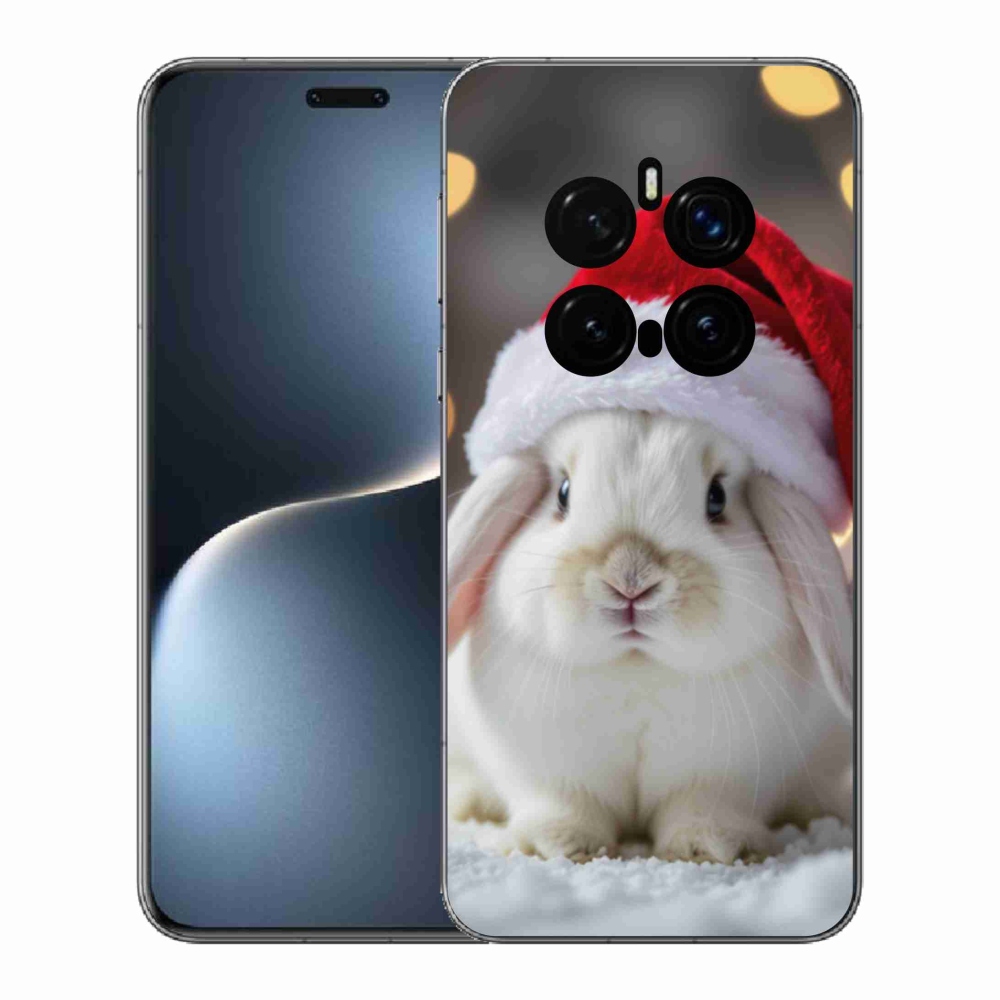 Gelový kryt mmCase na Honor Magic 7 Pro 5G - vánoční králík