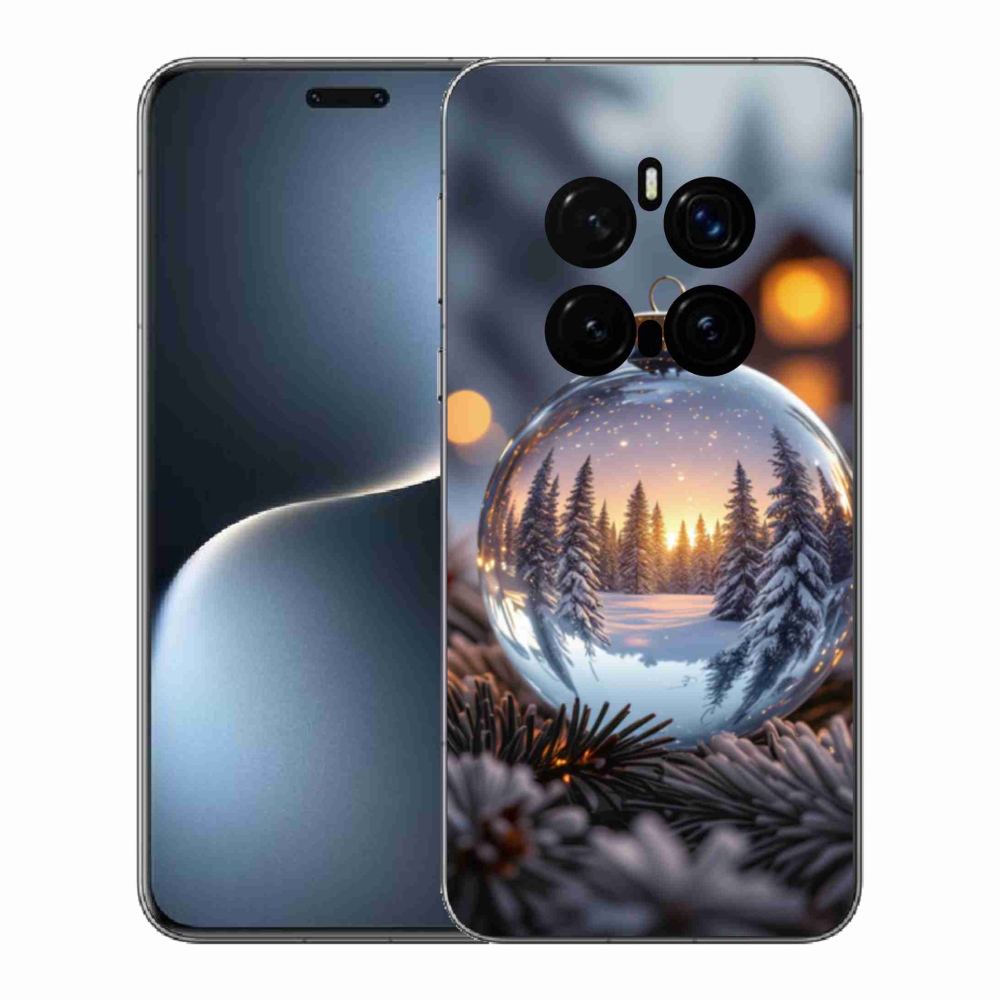 Gelový kryt mmCase na Honor Magic 7 Pro 5G - vánoční ozdoba