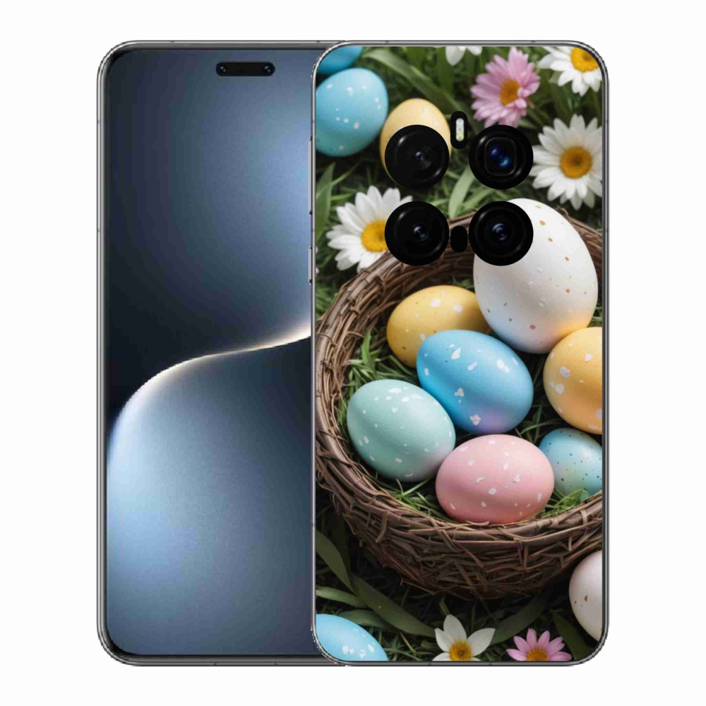 Gelový kryt mmCase na Honor Magic 7 Pro 5G - velikonoční vajíčka 2