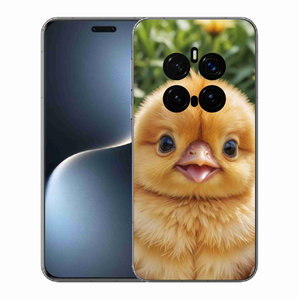 Gelový kryt mmCase na Honor Magic 7 Pro 5G - veselé kuřátko