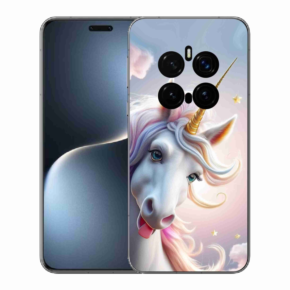 Gelový kryt mmCase na Honor Magic 7 Pro 5G - veselý jednorožec