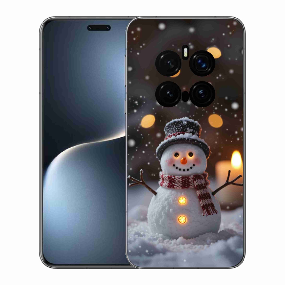 Gelový kryt mmCase na Honor Magic 7 Pro 5G - veselý sněhulák