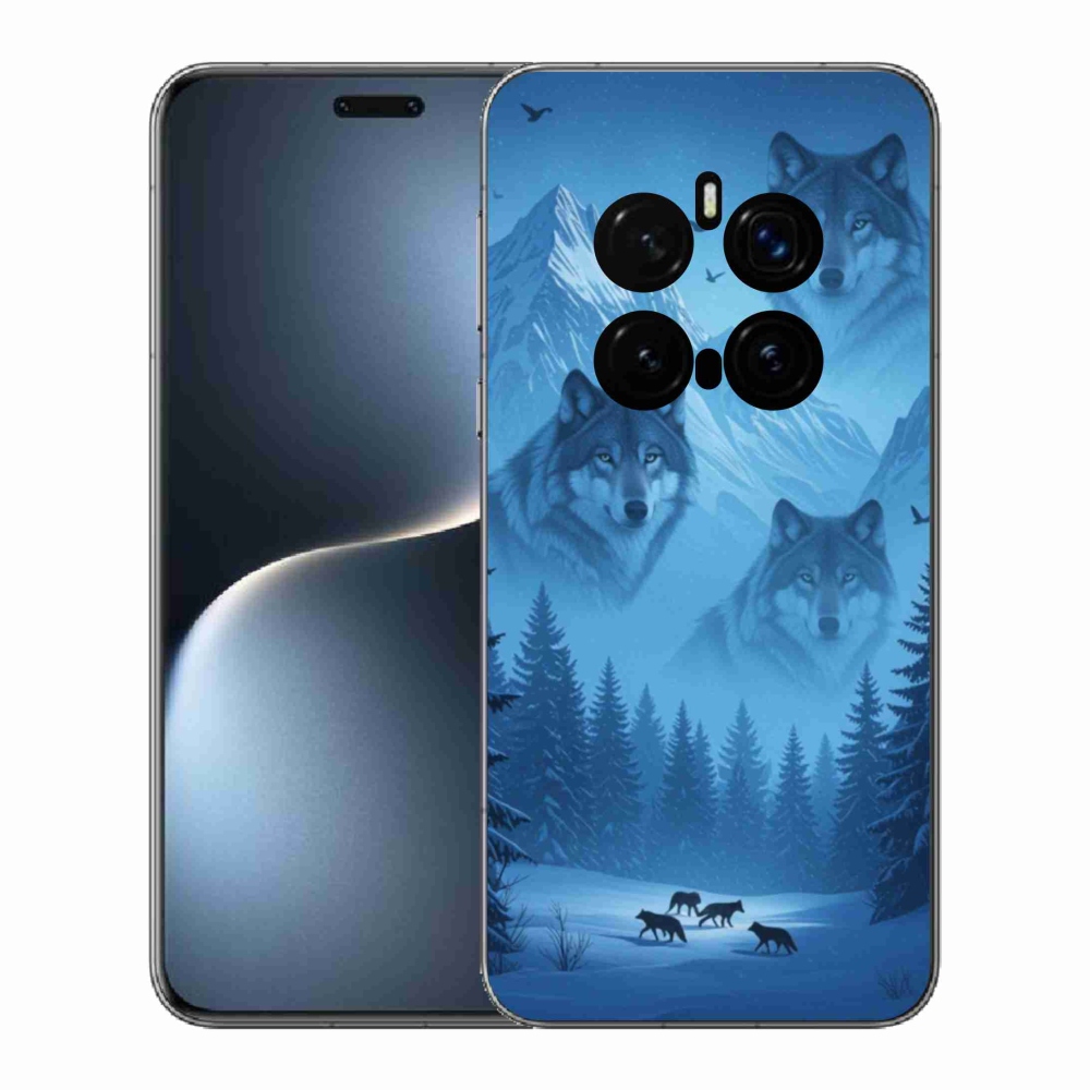 Gelový kryt mmCase na Honor Magic 7 Pro 5G - vlčí smečka