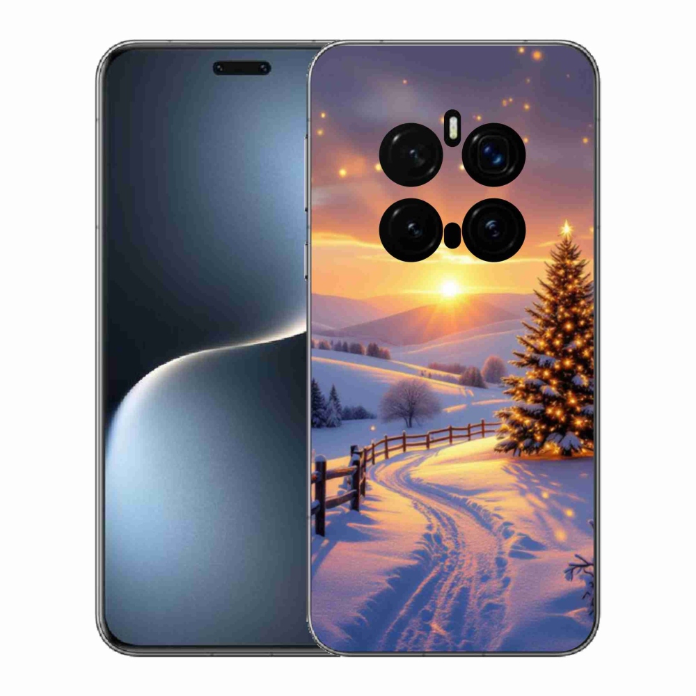Gelový kryt mmCase na Honor Magic 7 Pro 5G - zimní krajina