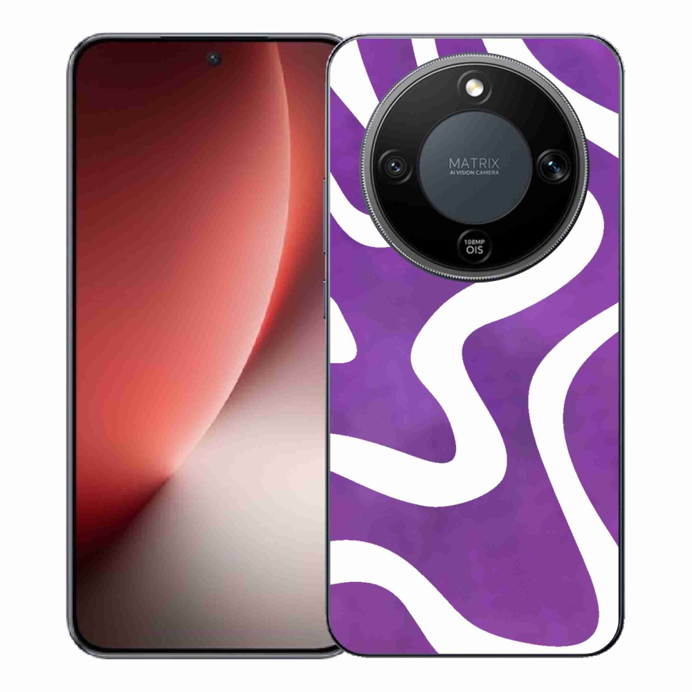 Gelový kryt mmCase na Honor Magic 8 Lite 5G - abstrakt 30