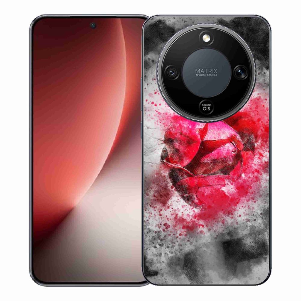 Gelový kryt mmCase na Honor Magic 8 Lite 5G - abstrakt 9