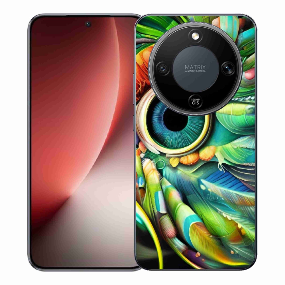 Gelový kryt mmCase na Honor Magic 8 Lite 5G - abstraktní motiv 18