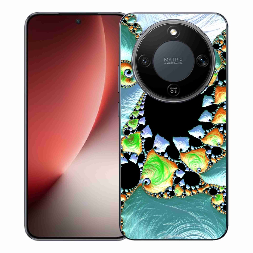 Gelový kryt mmCase na Honor Magic 8 Lite 5G - abstraktní motiv 21