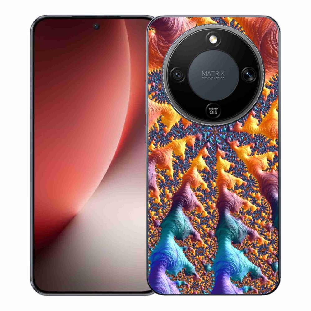 Gelový kryt mmCase na Honor Magic 8 Lite 5G - abstraktní motiv 23