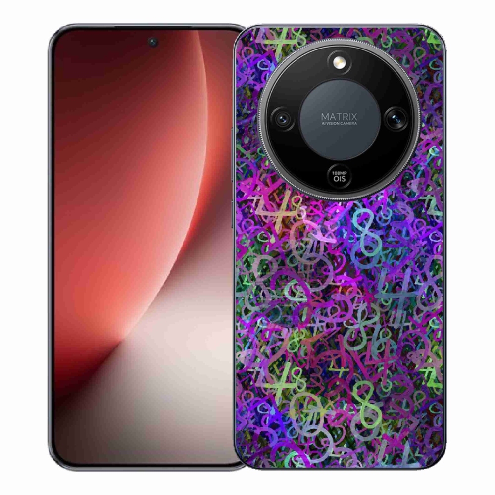 Gelový kryt mmCase na Honor Magic 8 Lite 5G - abstraktní motiv 25