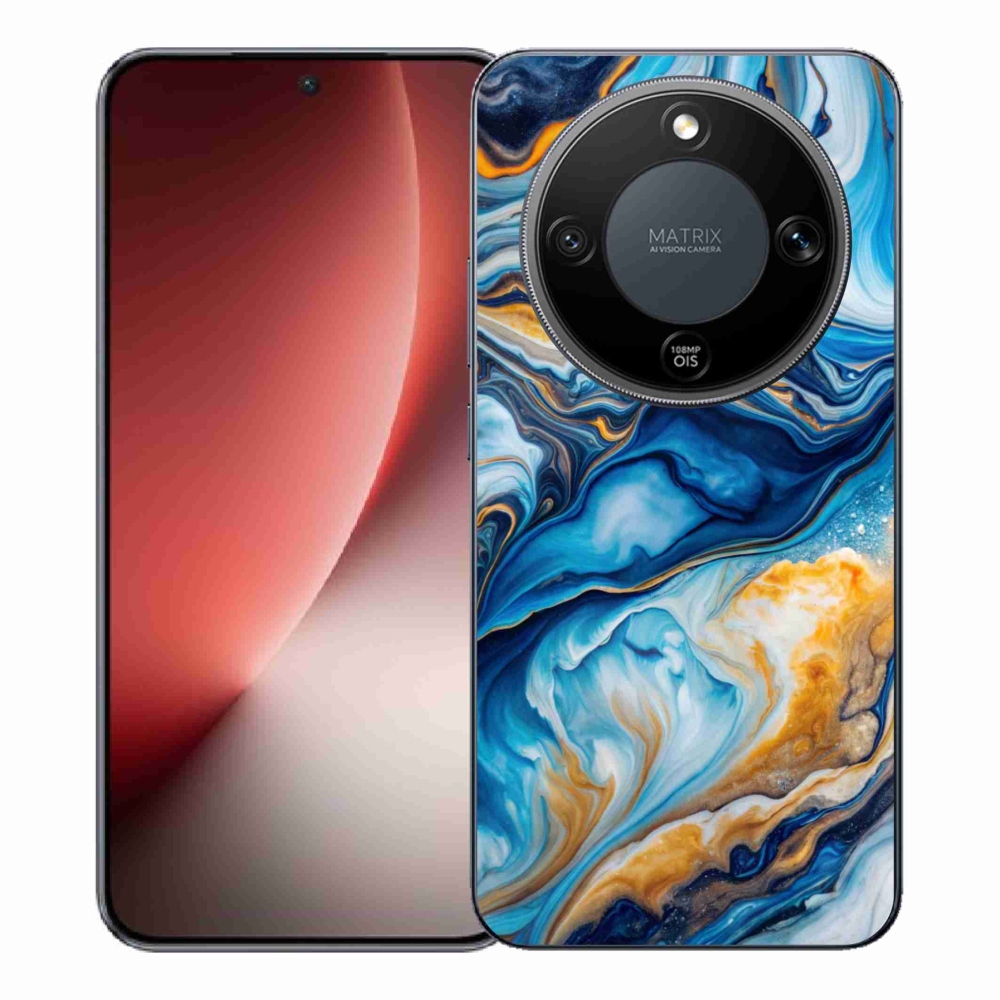 Gelový kryt mmCase na Honor Magic 8 Lite 5G - abstraktní motiv 34