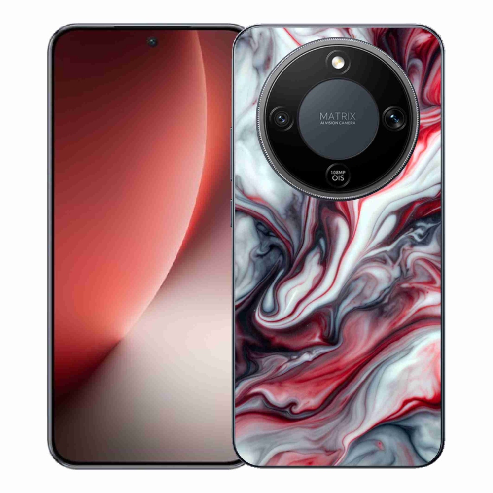 Gelový kryt mmCase na Honor Magic 8 Lite 5G - abstraktní motiv 37