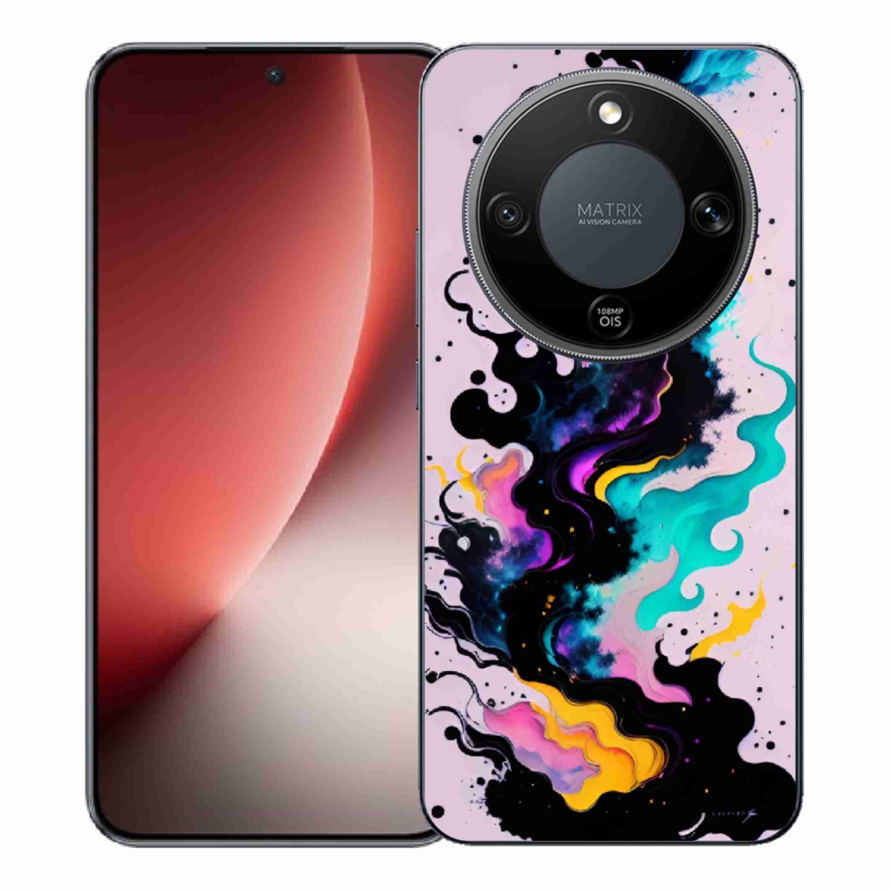 Gelový kryt mmCase na Honor Magic 8 Lite 5G - abstraktní motiv 4