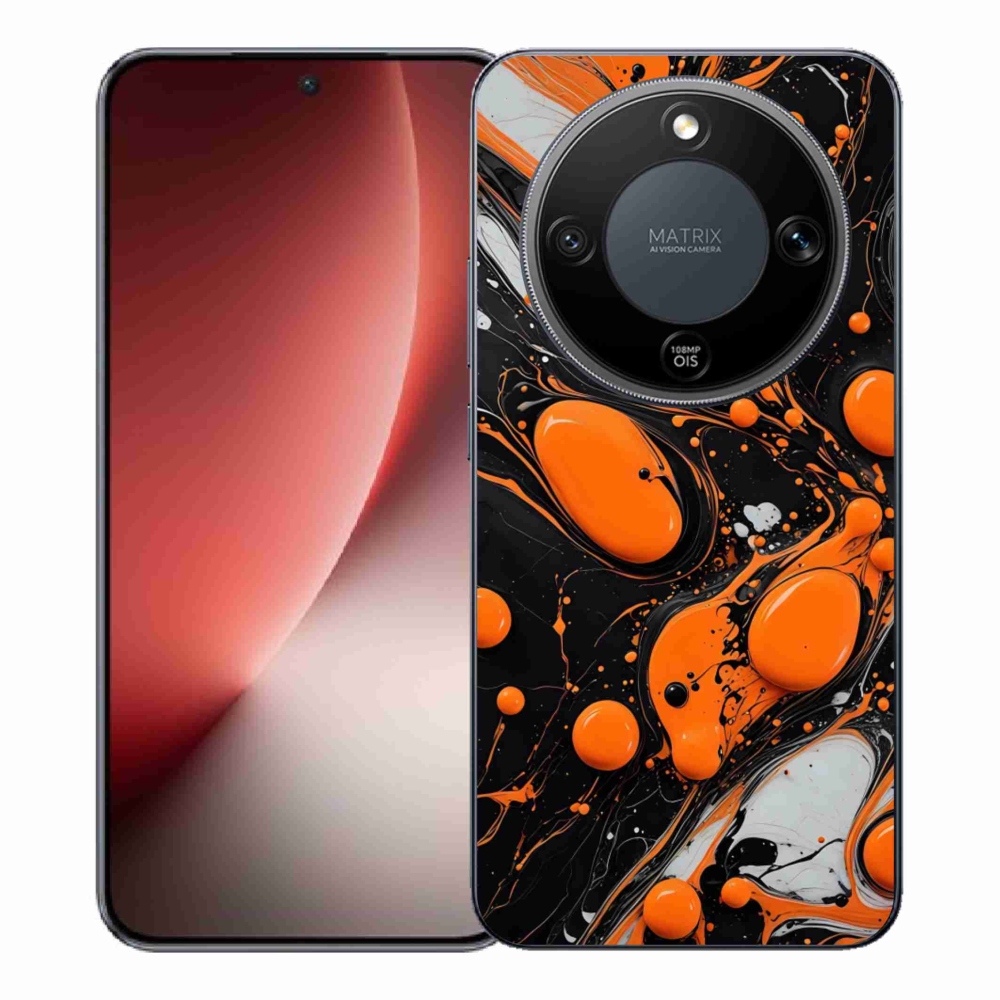 Gelový kryt mmCase na Honor Magic 8 Lite 5G - abstraktní motiv 41