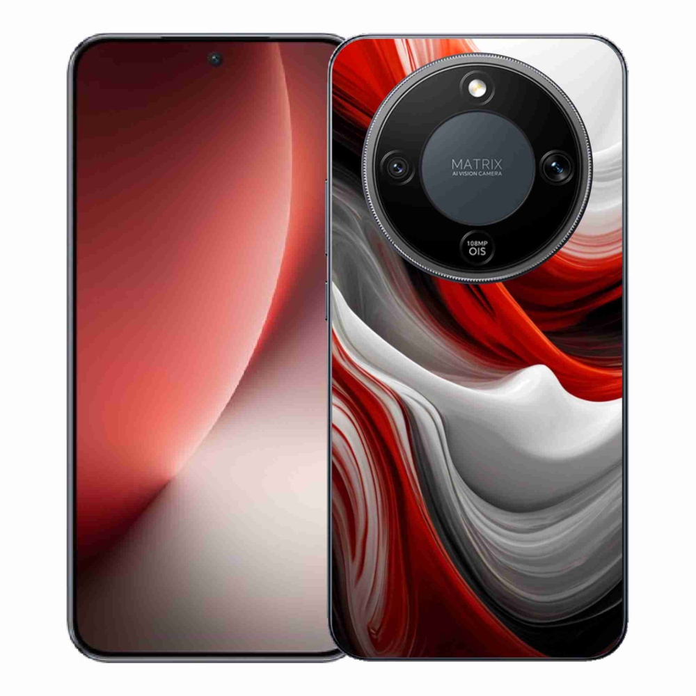 Gelový kryt mmCase na Honor Magic 8 Lite 5G - abstraktní motiv 47