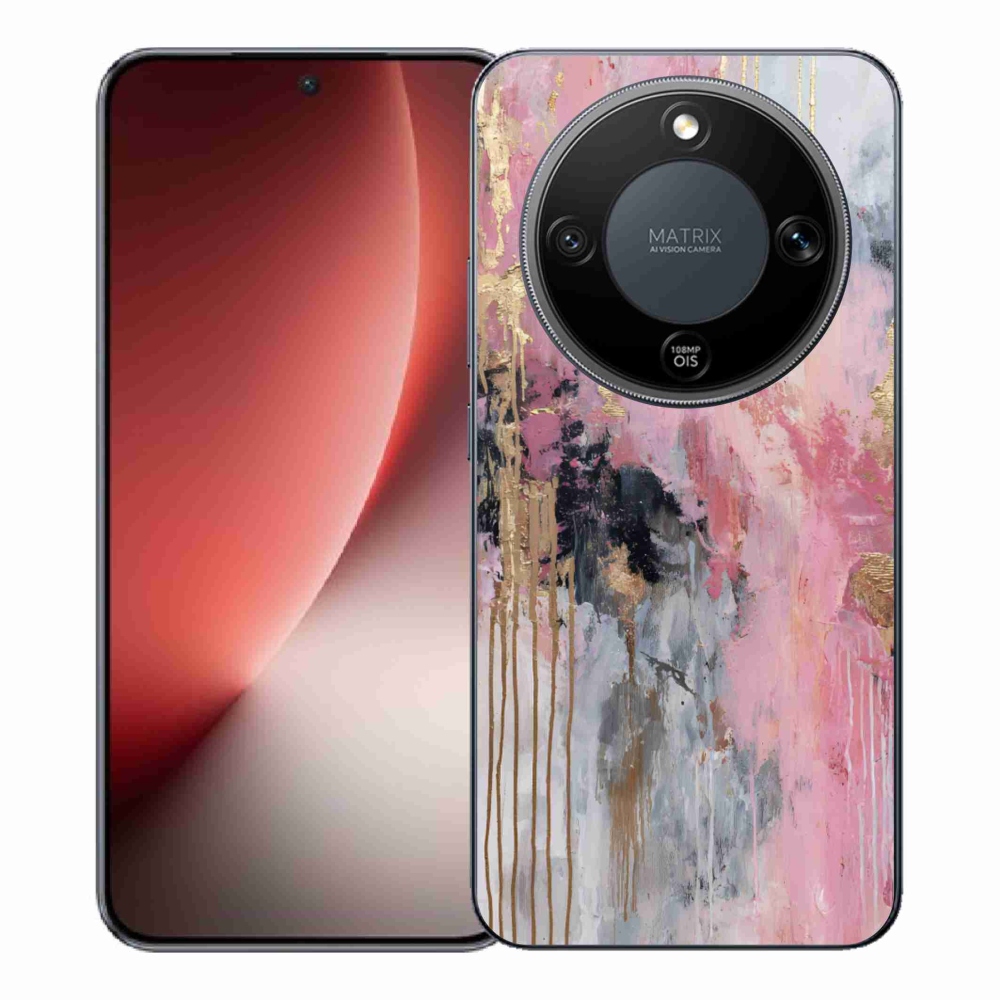 Gelový kryt mmCase na Honor Magic 8 Lite 5G - abstraktní motiv 49