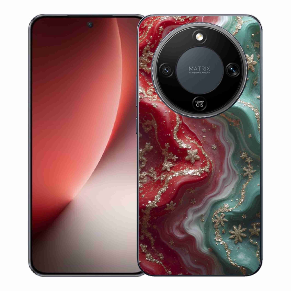 Gelový kryt mmCase na Honor Magic 8 Lite 5G - abstraktní motiv 54