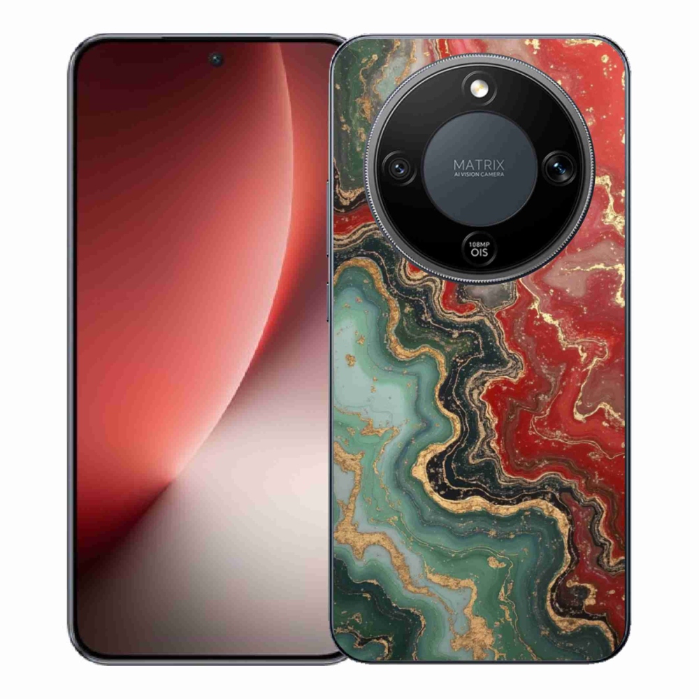 Gelový kryt mmCase na Honor Magic 8 Lite 5G - abstraktní motiv 55