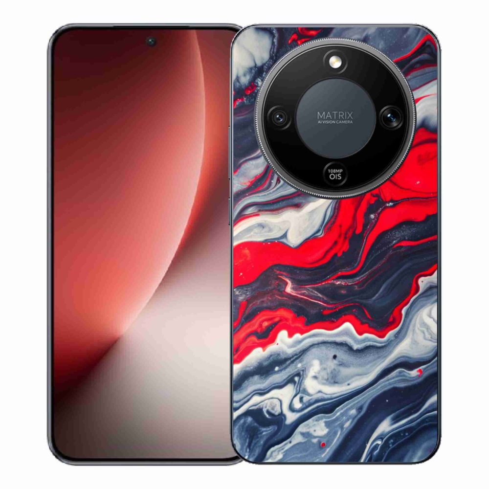 Gelový kryt mmCase na Honor Magic 8 Lite 5G - abstraktní motiv 59