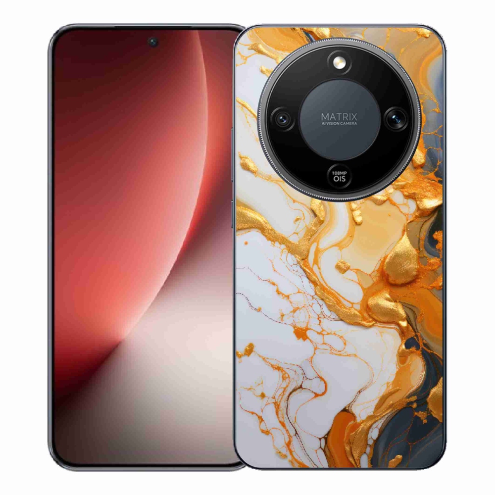 Gelový kryt mmCase na Honor Magic 8 Lite 5G - abstraktní motiv 6