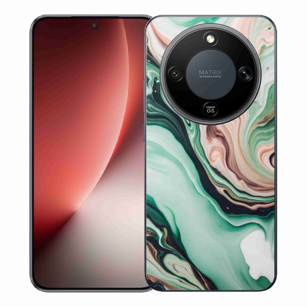 Gelový kryt mmCase na Honor Magic 8 Lite 5G - abstraktní motiv 62