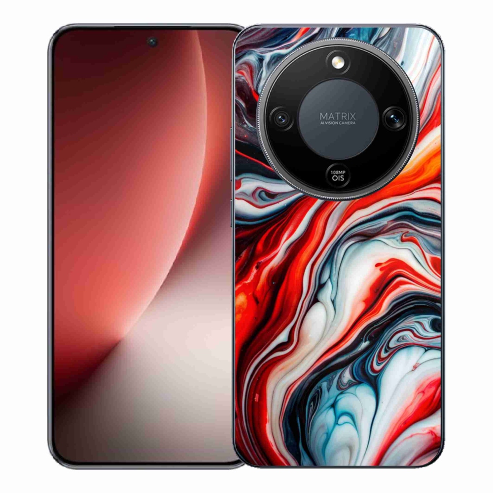 Gelový kryt mmCase na Honor Magic 8 Lite 5G - abstraktní motiv 63