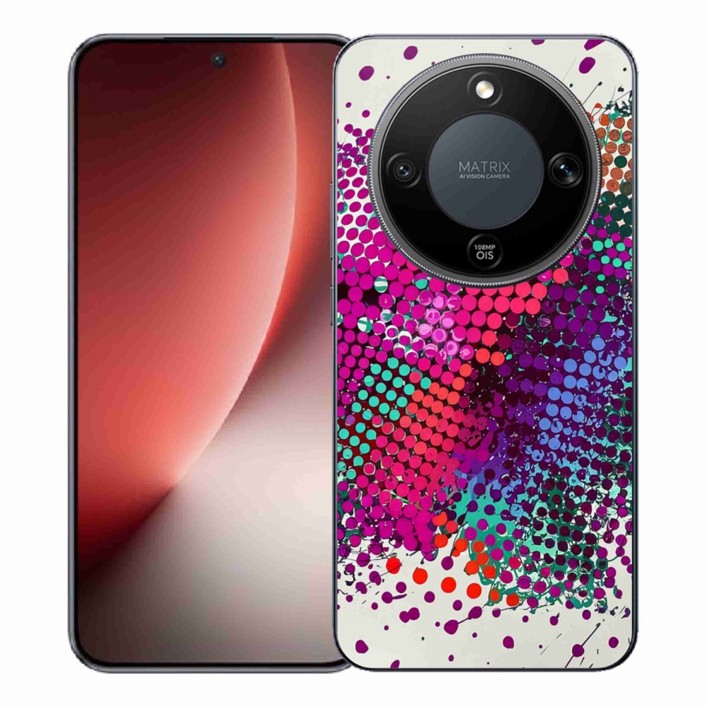 Gelový kryt mmCase na Honor Magic 8 Lite 5G - abstraktní motiv 65