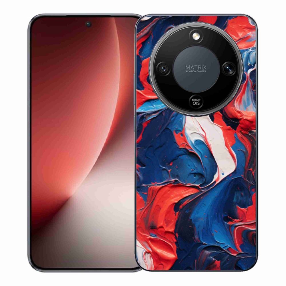 Gelový kryt mmCase na Honor Magic 8 Lite 5G - abstraktní motiv 7