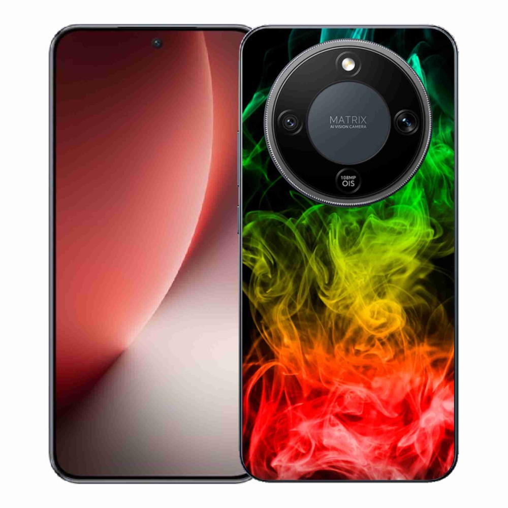 Gelový kryt mmCase na Honor Magic 8 Lite 5G - abstraktní vzor 7