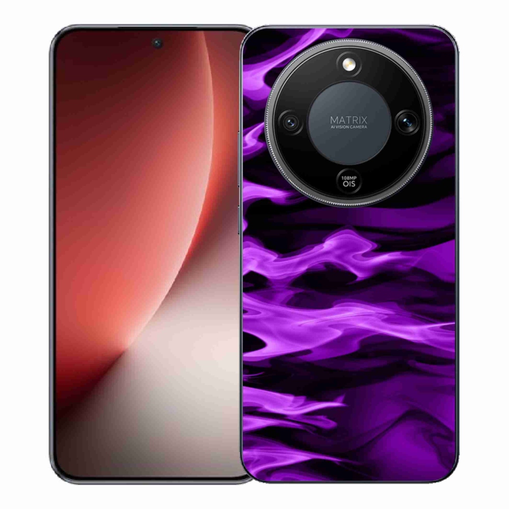 Gelový kryt mmCase na Honor Magic 8 Lite 5G - abstraktní vzor 9