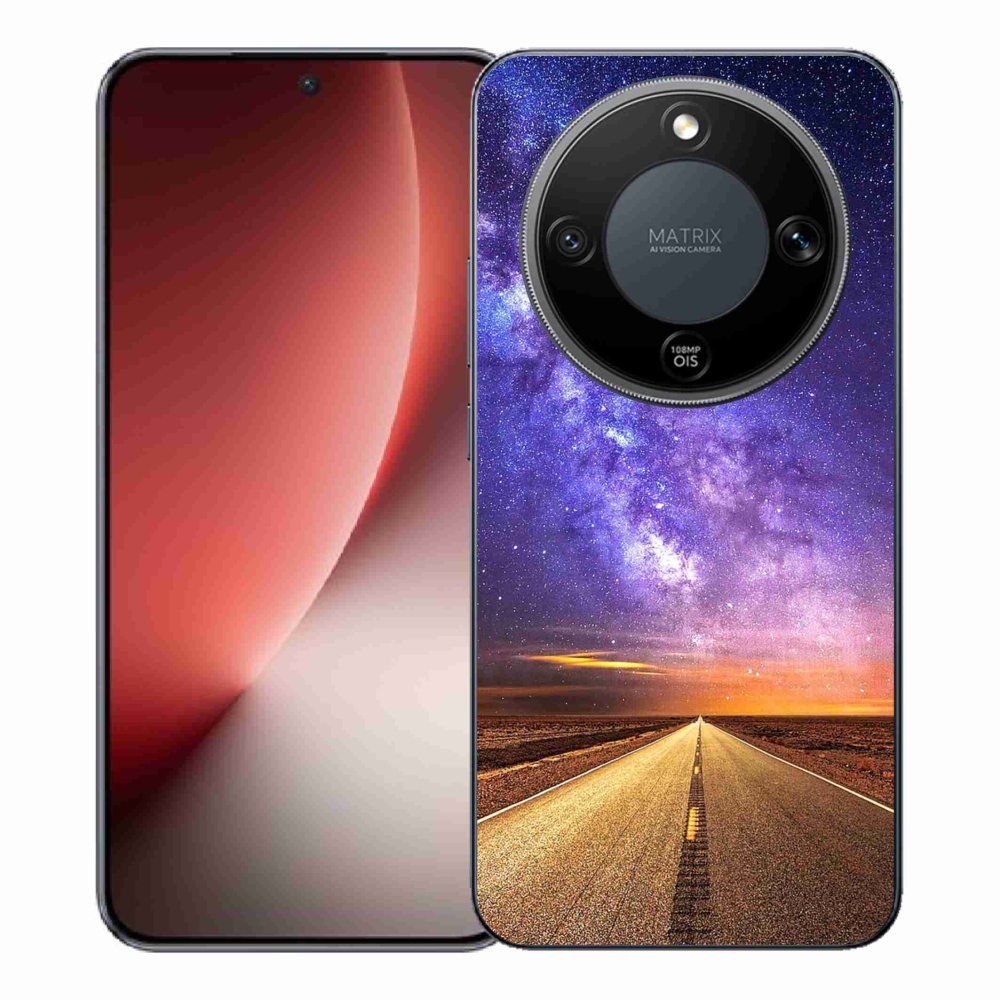 Gelový kryt mmCase na Honor Magic 8 Lite 5G - americká silnice