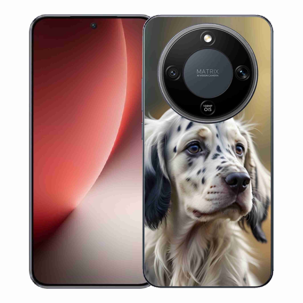 Gelový kryt mmCase na Honor Magic 8 Lite 5G - anglický setr